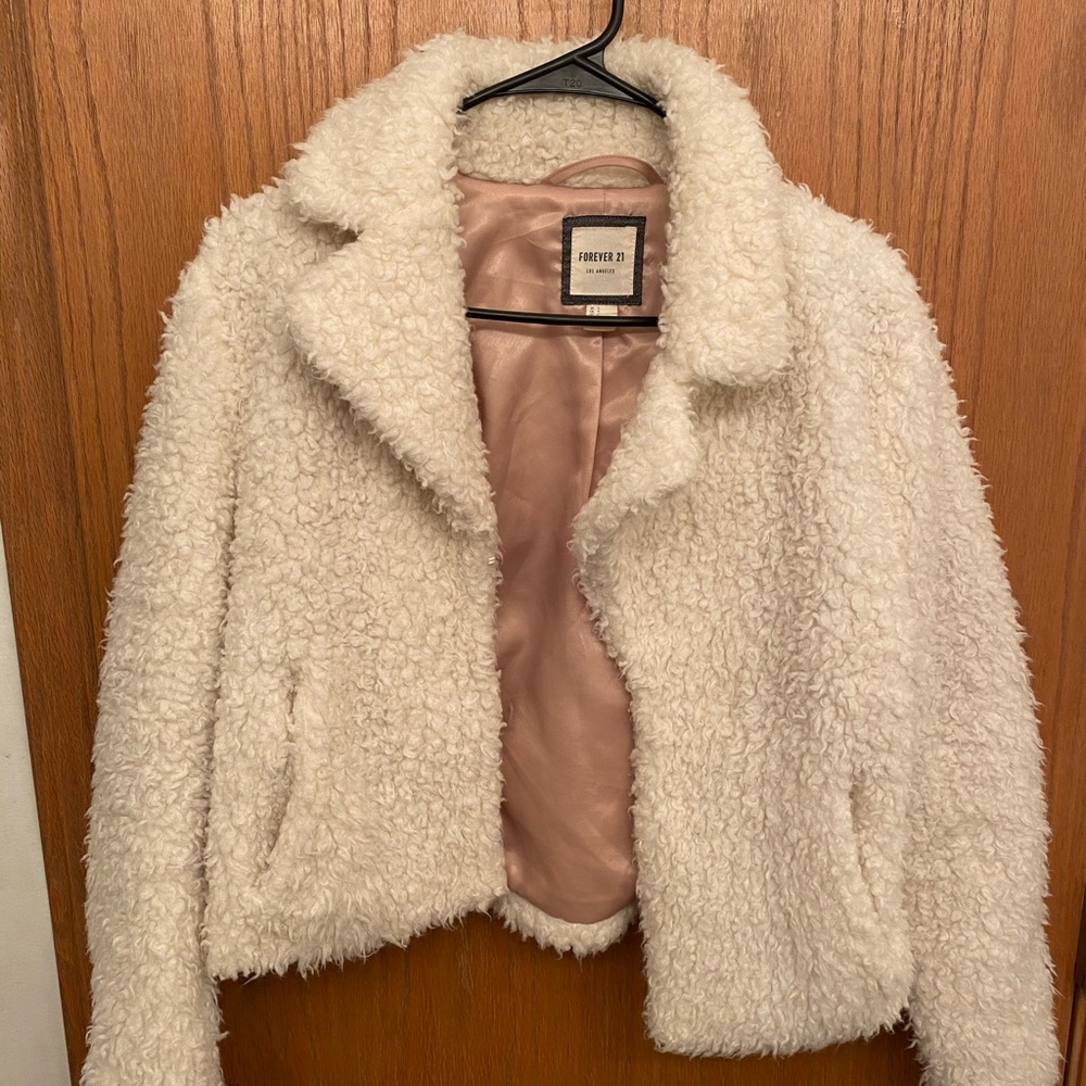 Forever 21 Fuzzy Jacket